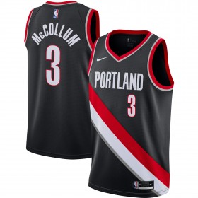 Canotte Uomo Portland Trail Blazers C.J. McCollum 3 2020-21 Nike Icon Edition Swingman